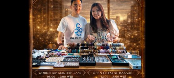 ✨ CRYSTAL HEALING MASTERCLASS & CRYSTAL BAZAAR EXPERIENCE — Jakarta Batch #2 ✨Saatnya masuk ke d
