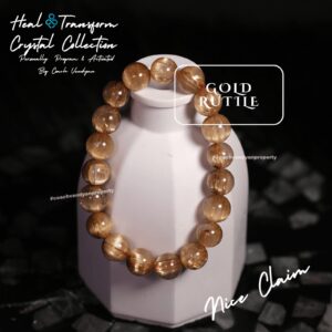 GELANG GOLD RUTILE ASLI HVQ