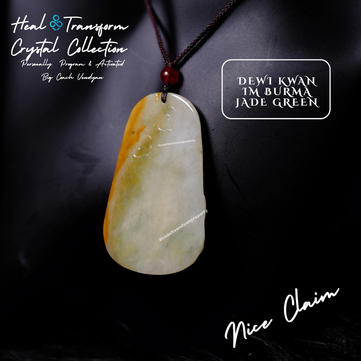 KWAN IM BURMA JADE GREEN - Gambar 2