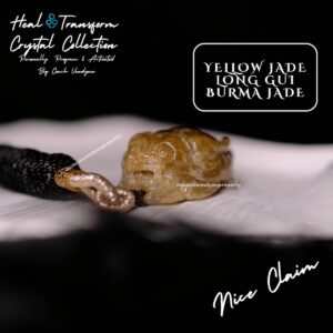YELLOW JADE LONG GUI BURMA