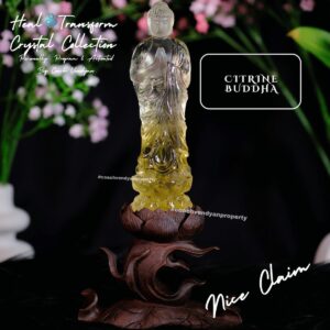 CITRINE BUDDHA
