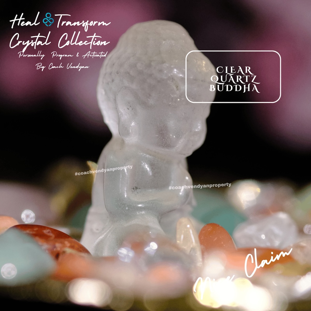 BUDDHA CLEAR QUARTZ - Gambar 2