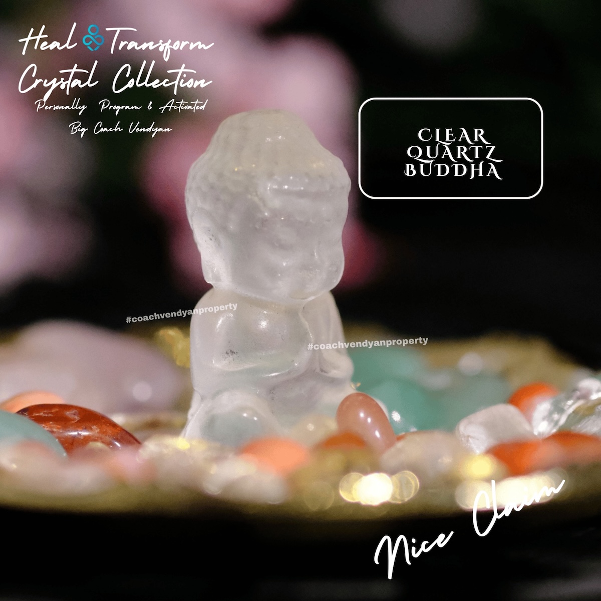 BUDDHA CLEAR QUARTZ - Gambar 5