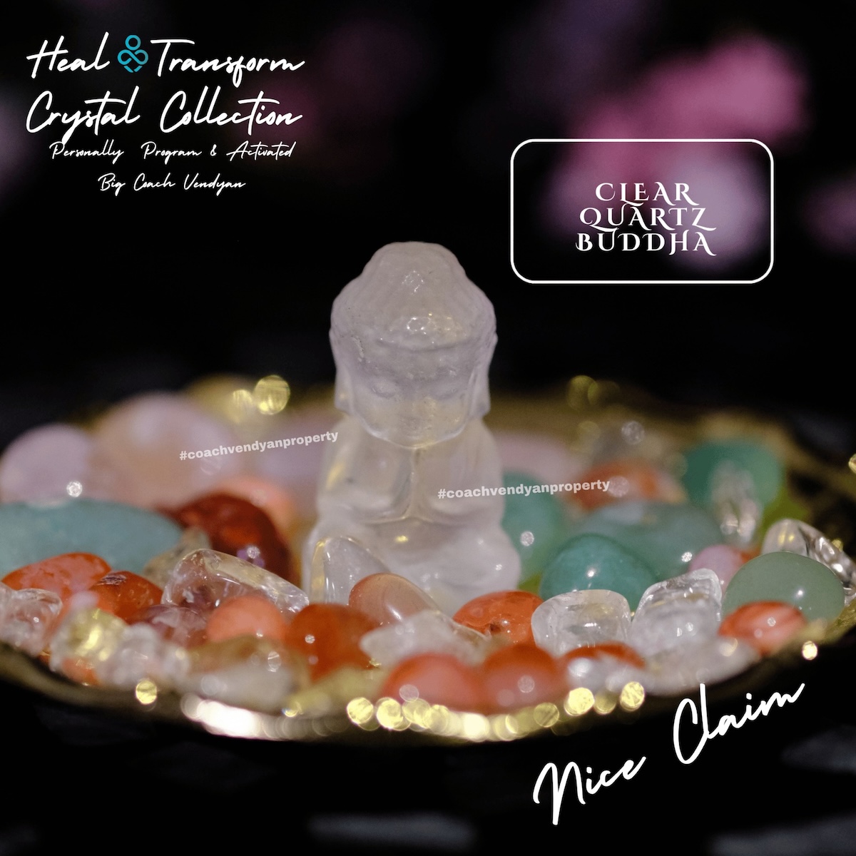 BUDDHA CLEAR QUARTZ - Gambar 3