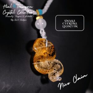 SNAKE CITRINE